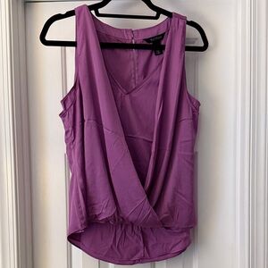 White House Black Market Lavender Camisole Medium